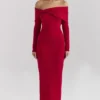 Amaryllis Holly Red Cashmere Blend Sweater Amaryllis Holly Red Cashmere Blend Sweater