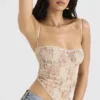 Fernanda Cream Paisley Lace Top