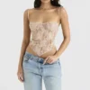 Fernanda Cream Paisley Lace Top