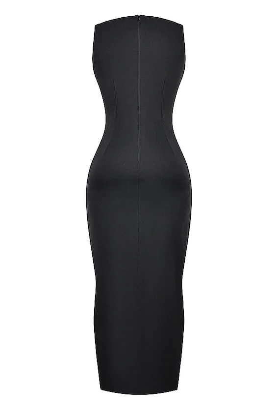 Filomena Black Maxi Dress Filomena Black Maxi Dress