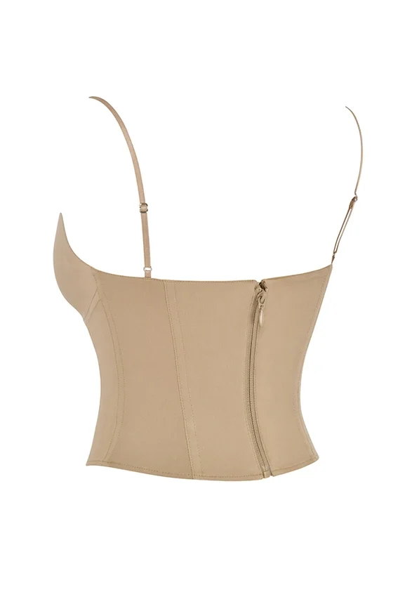 Flavia Beige Sculpting Corset Flavia Beige Sculpting Corset