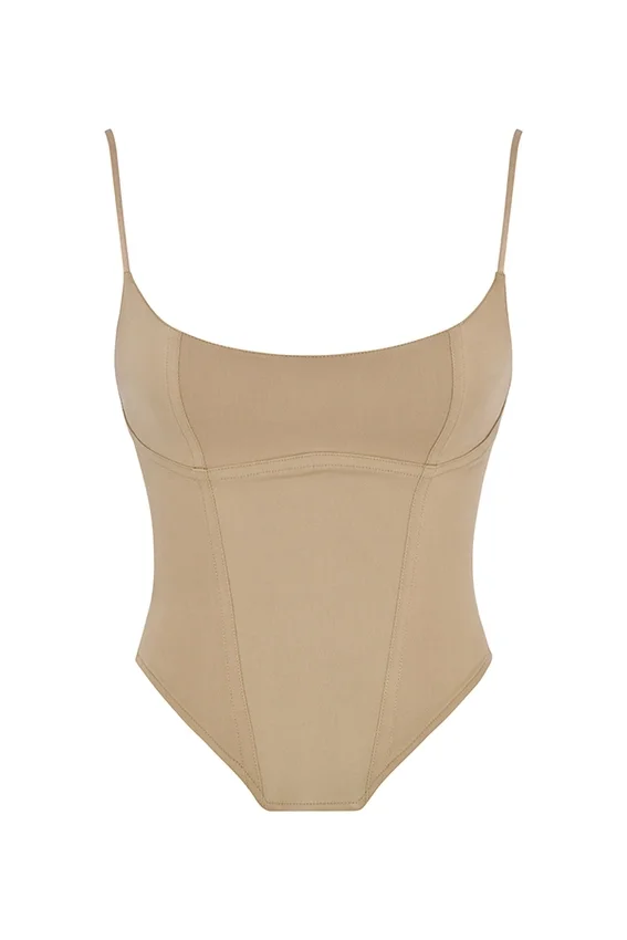 Flavia Beige Sculpting Corset Flavia Beige Sculpting Corset