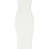 Flora Ivory Satin Corset Dress Flora Ivory Satin Corset Dress