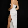 Flora Ivory Satin Corset Dress Flora Ivory Satin Corset Dress