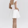 Florence White Cotton Corset Mini Dress Florence White Cotton Corset Mini Dress