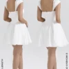 Florence White Cotton Corset Mini Dress Florence White Cotton Corset Mini Dress