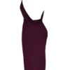 Florentina Merlot Draped Midi Dress Florentina Merlot Draped Midi Dress