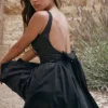 Florianne Black Bow Mini Dress Florianne Black Bow Mini Dress