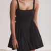 Florianne Black Bow Mini Dress Florianne Black Bow Mini Dress