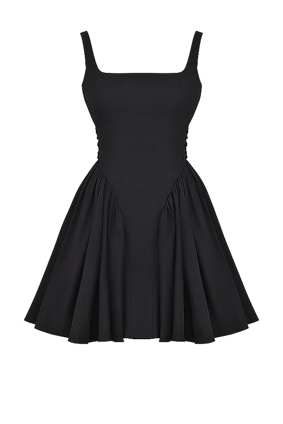 Florianne Black Bow Mini Dress Florianne Black Bow Mini Dress