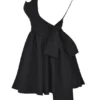 Florianne Black Bow Mini Dress Florianne Black Bow Mini Dress