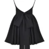 Florianne Black Bow Mini Dress Florianne Black Bow Mini Dress