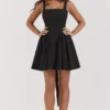 Florianne Black Bow Mini Dress Florianne Black Bow Mini Dress
