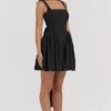 Florianne Black Bow Mini Dress Florianne Black Bow Mini Dress