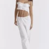 Frankie White Broderie Anglais Trousers