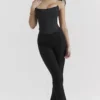 Genevieve Black Lace Back Corset Genevieve Black Lace Back Corset