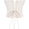 Genevieve Vintage Cream Lace Back Corset