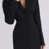 Georgia Black Hourglass Blazer Dress Georgia Black Hourglass Blazer Dress