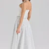 Georgie Cotton Halter Neck Polka Dot Print Midi Dress Georgie Cotton Halter Neck Polka Dot Print Midi Dress