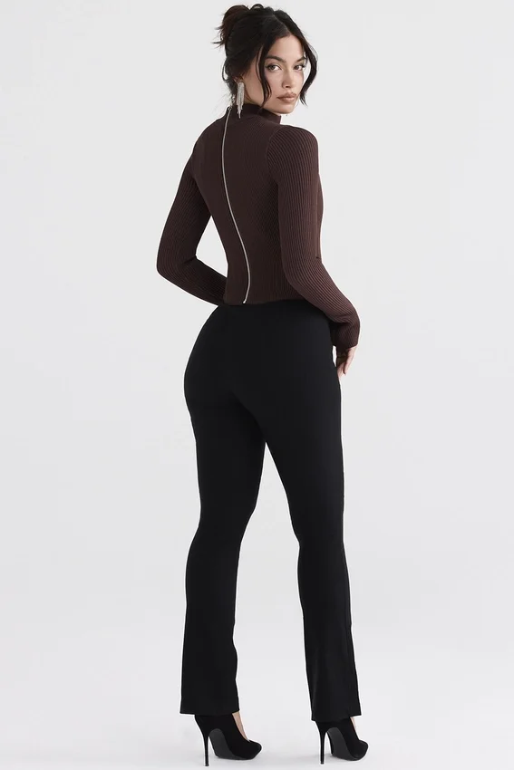Georgina Cocoa Knitted Corset Georgina Cocoa Knitted Corset