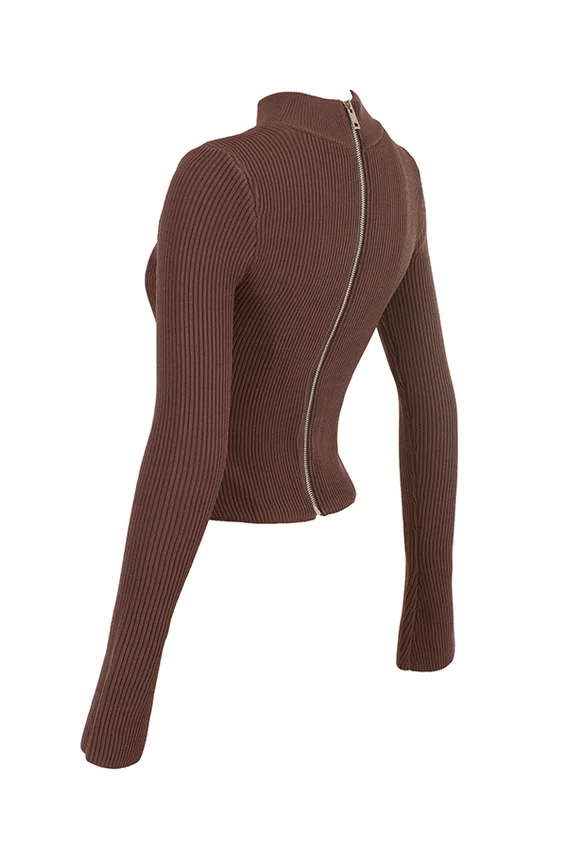 Georgina Cocoa Knitted Corset Georgina Cocoa Knitted Corset