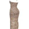 Giada Rose Gold Embroidered Sequinned Gown Giada Rose Gold Embroidered Sequinned Gown