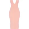 Gianina Sorbet Crepe Halter Maxi Dress Gianina Sorbet Crepe Halter Maxi Dress