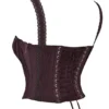Gini Rich Brown Lace Back Corset Gini Rich Brown Lace Back Corset