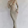 Giovanna Stone Floral Lace Maxi Dress Giovanna Stone Floral Lace Maxi Dress