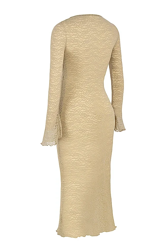 Giovanna Stone Floral Lace Maxi Dress Giovanna Stone Floral Lace Maxi Dress
