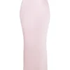 Giuliana Ballerina Pink Satin Maxi Skirt Giuliana Ballerina Pink Satin Maxi Skirt