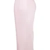 Giuliana Ballerina Pink Satin Maxi Skirt Giuliana Ballerina Pink Satin Maxi Skirt