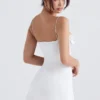 Grace Ivory Crystallised Mini Dress Grace Ivory Crystallised Mini Dress