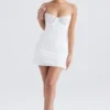 Grace Ivory Crystallised Mini Dress Grace Ivory Crystallised Mini Dress