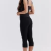 Halima Black Capri Trousers Halima Black Capri Trousers