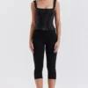 Halima Black Capri Trousers Halima Black Capri Trousers