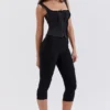 Halima Black Capri Trousers Halima Black Capri Trousers