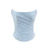 Hallie Bluebell Strapless Corset With Neck Scarf
