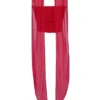 Hallie Holly Red Strapless Corset Top with Detachable Neck Scarf Hallie Holly Red Strapless Corset Top with Detachable Neck Scarf