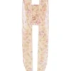 Hallie Honeyflower Print Strapless Corset With Neck Scarf Hallie Honeyflower Print Strapless Corset With Neck Scarf