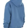 Halo Azure Cotton Fleece-Back Oversized Hoodie Halo Azure Cotton Fleece-Back Oversized Hoodie