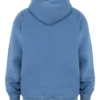 Halo Azure Cotton Fleece-Back Oversized Hoodie Halo Azure Cotton Fleece-Back Oversized Hoodie