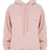 Halo Blush Cotton Fleece-Back Oversized Hoodie Halo Blush Cotton Fleece-Back Oversized Hoodie
