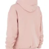 Halo Blush Cotton Fleece-Back Oversized Hoodie Halo Blush Cotton Fleece-Back Oversized Hoodie