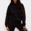 Halo Ink Cotton Fleece-Back Oversized Hoodie Halo Ink Cotton Fleece-Back Oversized Hoodie