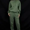 Halo Moss Cotton Fleece-Back Oversized Hoodie Halo Moss Cotton Fleece-Back Oversized Hoodie