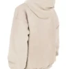 Halo Oatmeal Cotton Fleece-Back Oversized Hoodie Halo Oatmeal Cotton Fleece-Back Oversized Hoodie