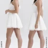 Harriet White Broderie Anglais Halter Mini Dress Harriet White Broderie Anglais Halter Mini Dress