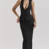 Hart Black Twill Maxi Skirt Hart Black Twill Maxi Skirt