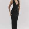 Hart Black Twill Maxi Skirt Hart Black Twill Maxi Skirt